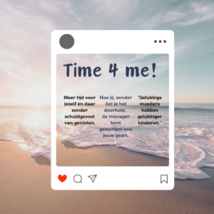Time 4 me - tijd voor jezelf in de zomervakantie